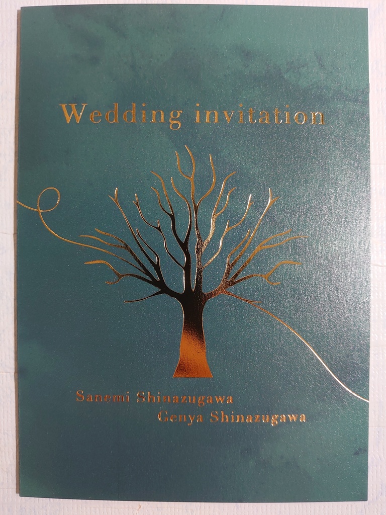 さねげん(実玄)結婚アンソロジーフライヤー