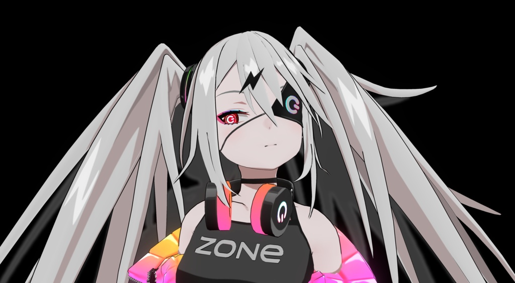 【改変二次配布】ぞん子3Dモデル「ZONKO 3D MODEL type-N」パーフェクトシンク対応版(VRM)