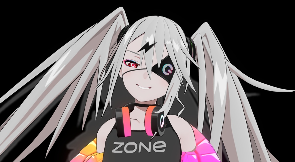 【改変二次配布】ぞん子3Dモデル「ZONKO 3D MODEL type-N」パーフェクトシンク対応版(VRM)