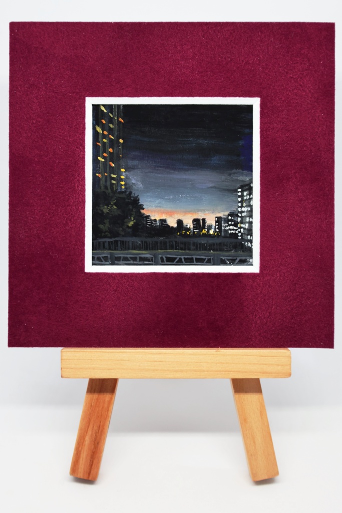 【原画】一滴の夕焼け/a drop of sunset