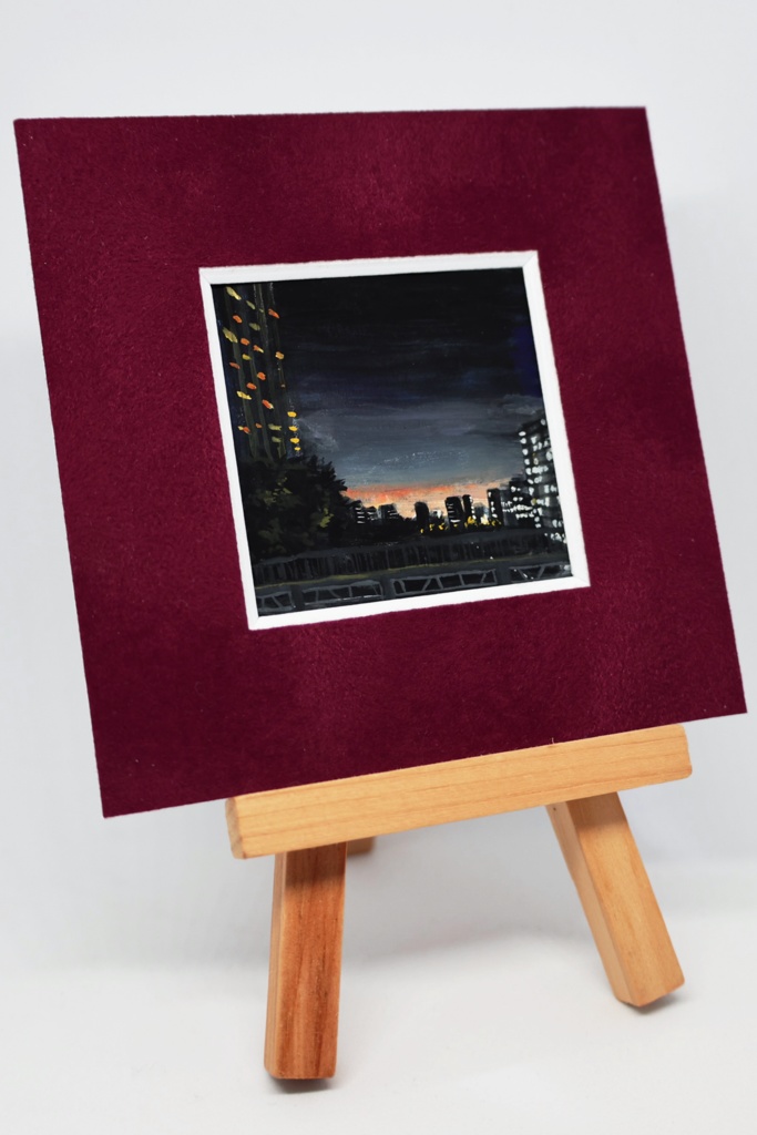 【原画】一滴の夕焼け/a drop of sunset