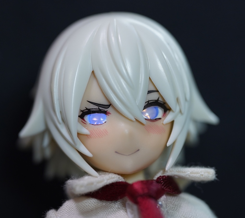 6mmドールアイ 乳白色『ピュアモンスター』