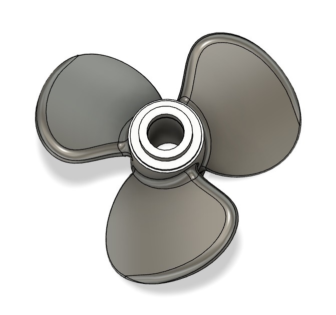 戦艦大和 プロペラセット【両舷】【組立キット】【ラジコンにも】