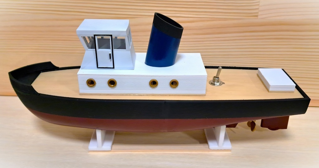 楽しいものづくりシリーズ#1 かわいいお船【組立キット】