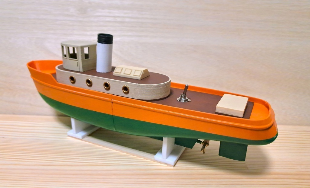 楽しいものづくりシリーズ#2 かわいいお船 【組立キット】