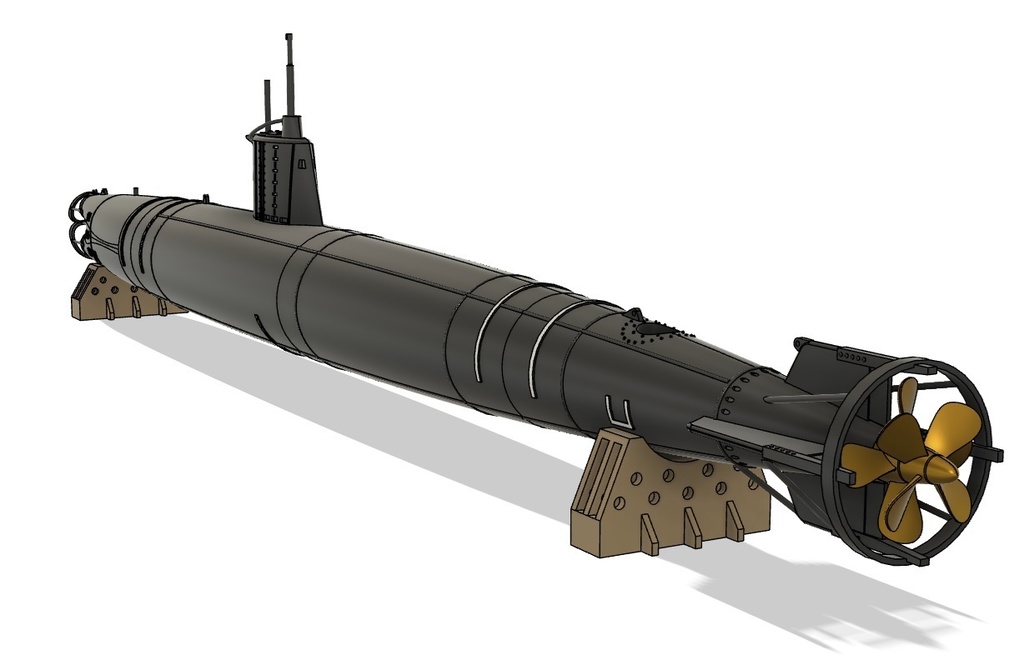 1/72 特殊潜航艇 甲標的 甲型 真珠湾攻撃時【組立キット】