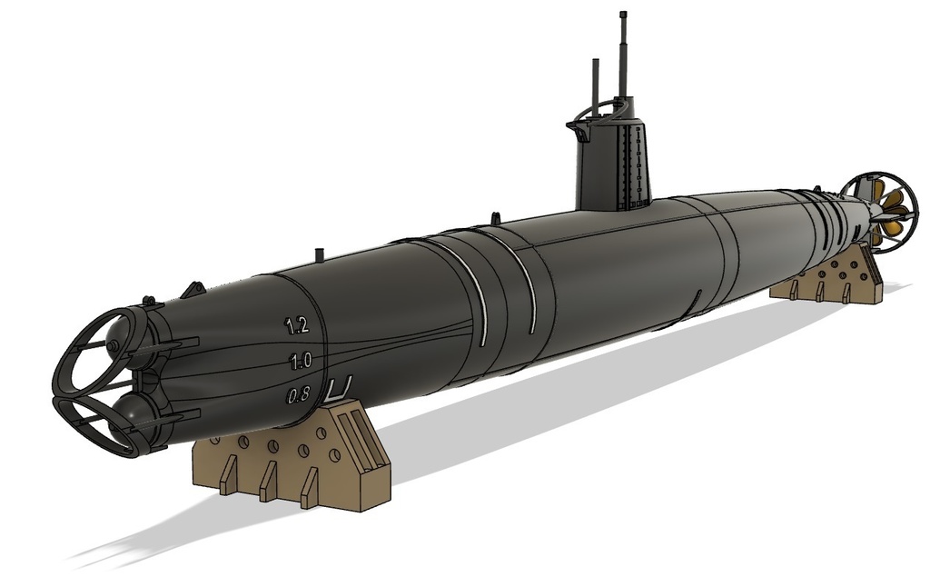 1/72 特殊潜航艇 甲標的 甲型 真珠湾攻撃時【組立キット】