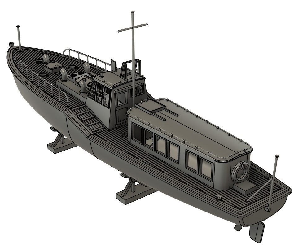 1/48 15m内火艇(長官艇) 【組立キット】