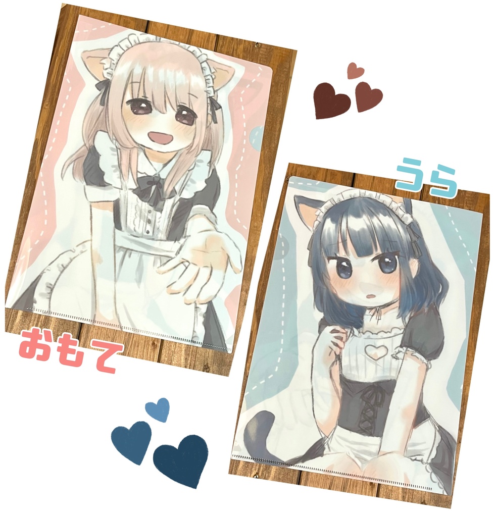 メイドのハル&ユキ【A4クリアファイル】