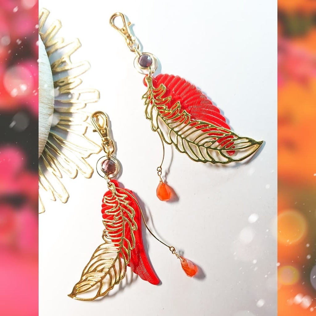 ホークス_イメージイヤリング(ピアス変更可)※おまけ付き