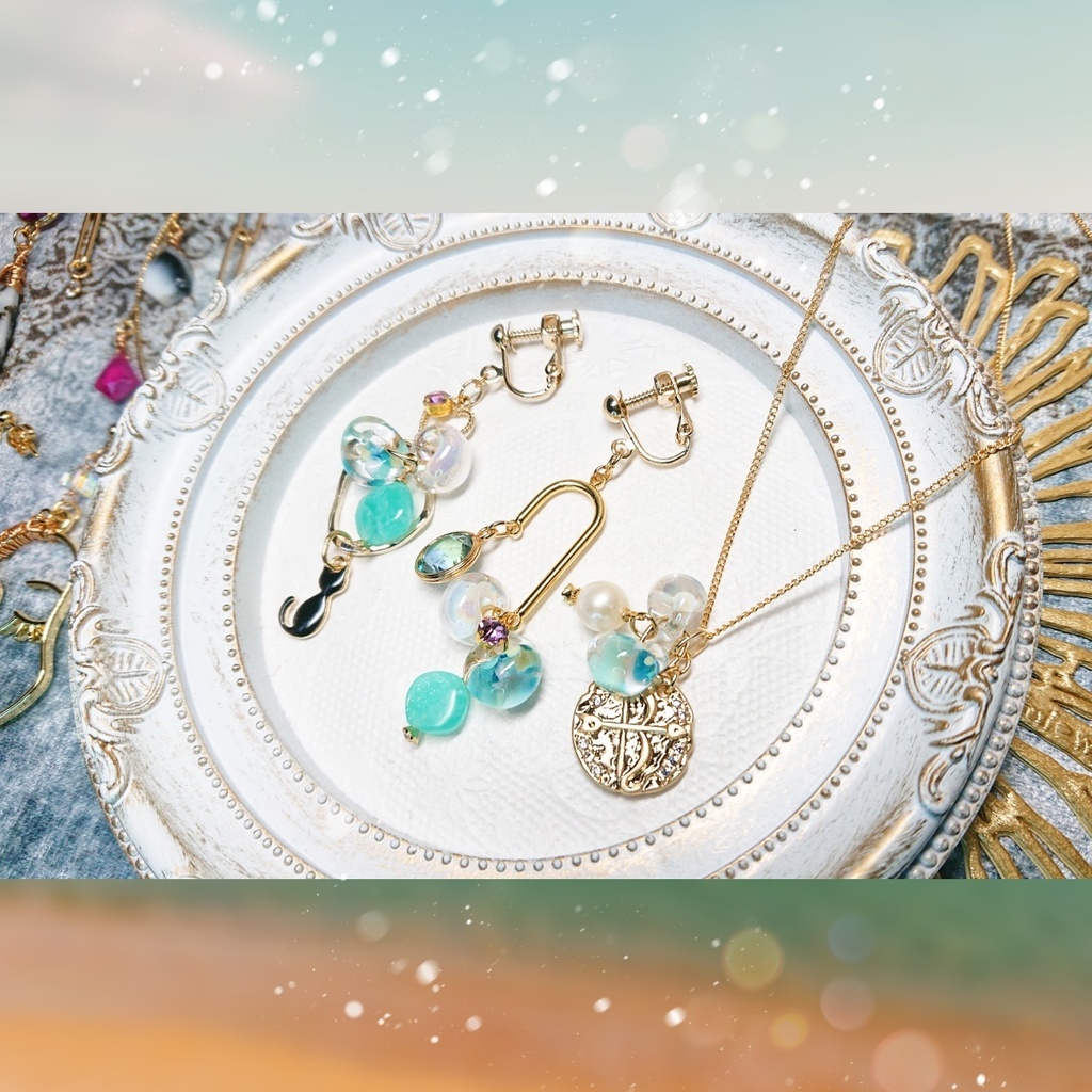 松野千冬_イメージアクセサリー(ネックレス/イヤリング※ピアス変更可)