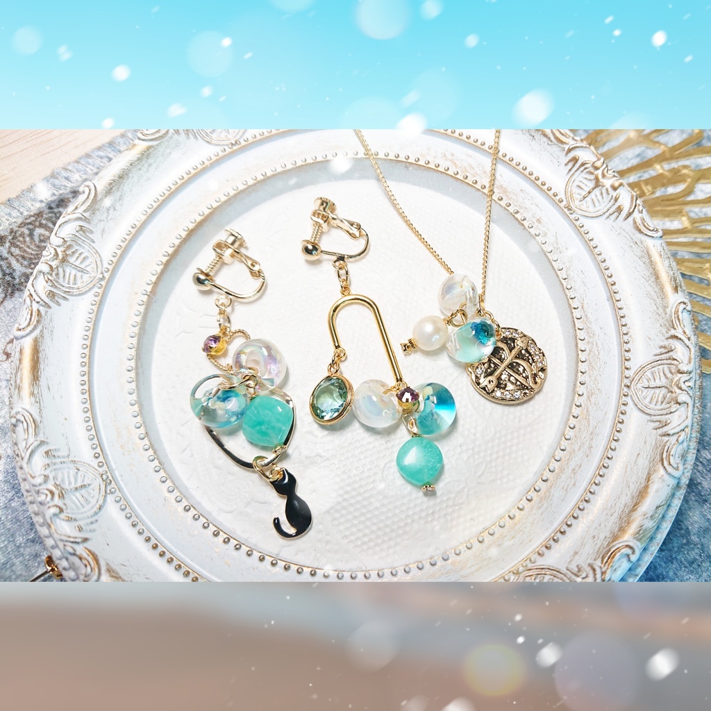 松野千冬_イメージアクセサリー(ネックレス/イヤリング※ピアス変更可)