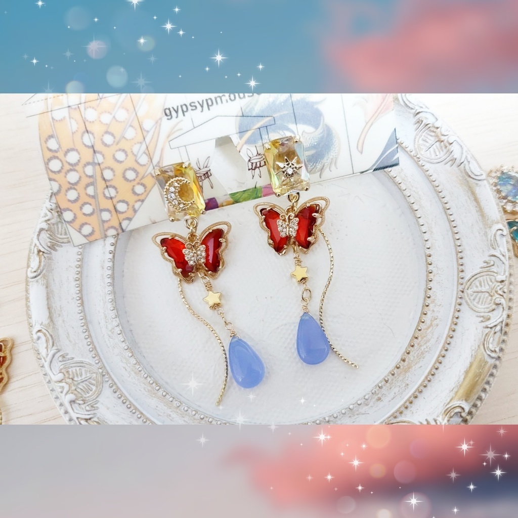 セーラー戦士_イメージイヤリング(ピアス変更可)※一部変更不可