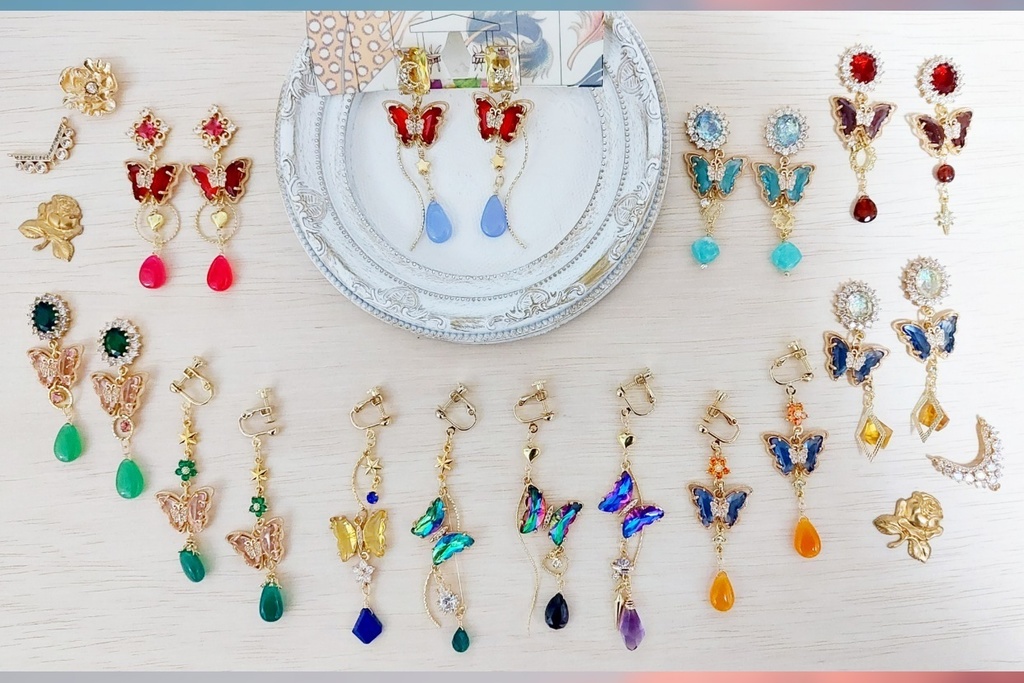 セーラー戦士_イメージイヤリング(ピアス変更可)※一部変更不可