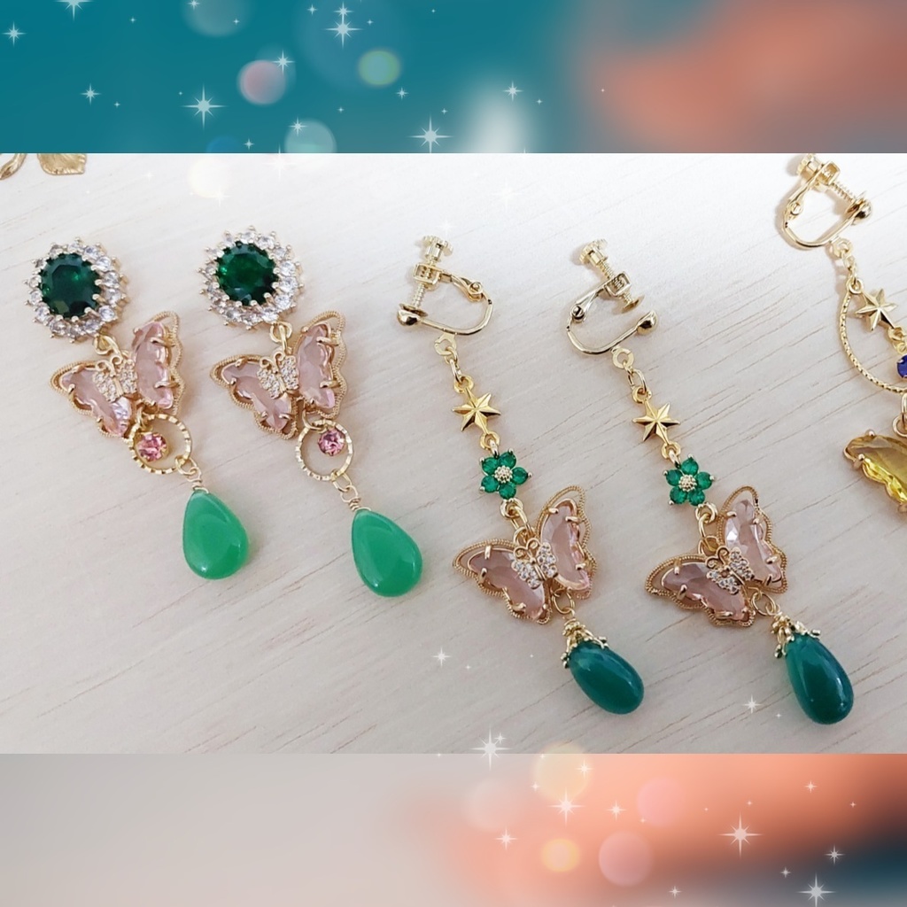 セーラー戦士_イメージイヤリング(ピアス変更可)※一部変更不可