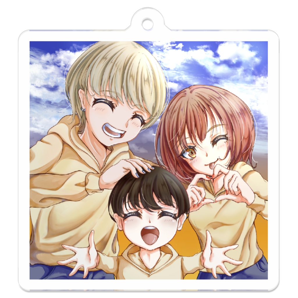 ぴぴパパ アクリルキーホルダー