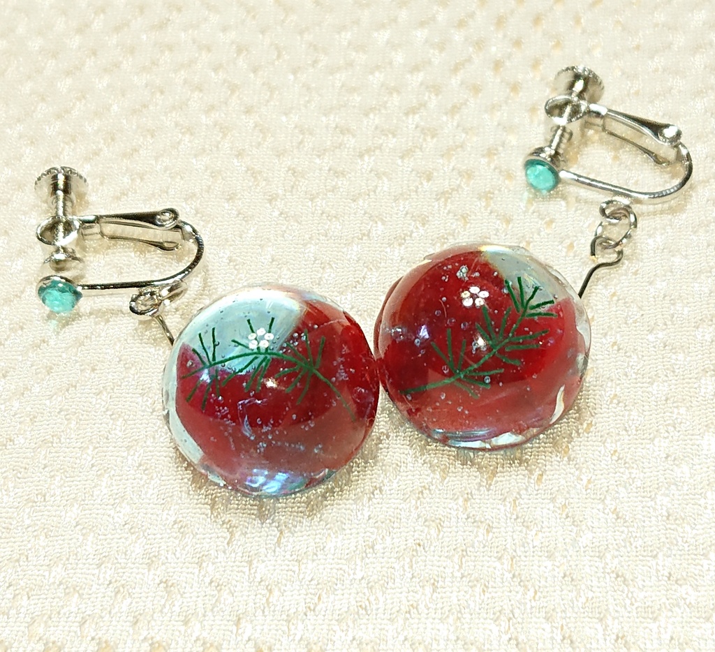 金魚のイヤリング