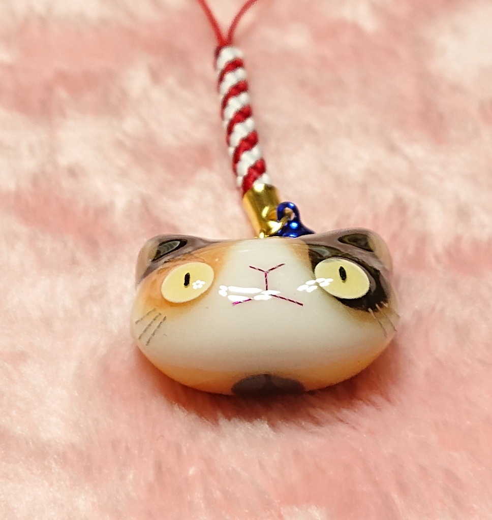 すねこすり根付け