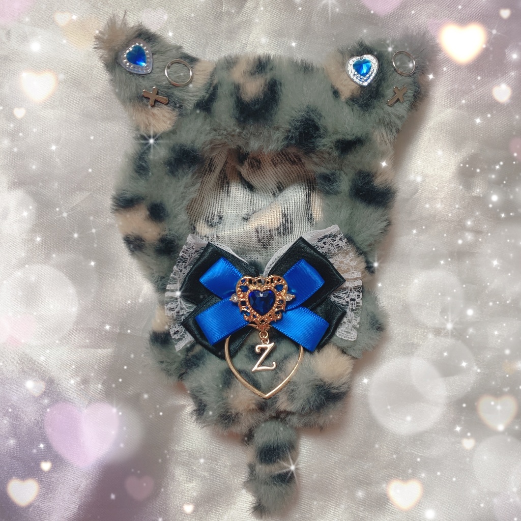 ダークグレーにゃんこ^..̫ .^ฅ♡ ぬい服♡ 着ぐるみ♡