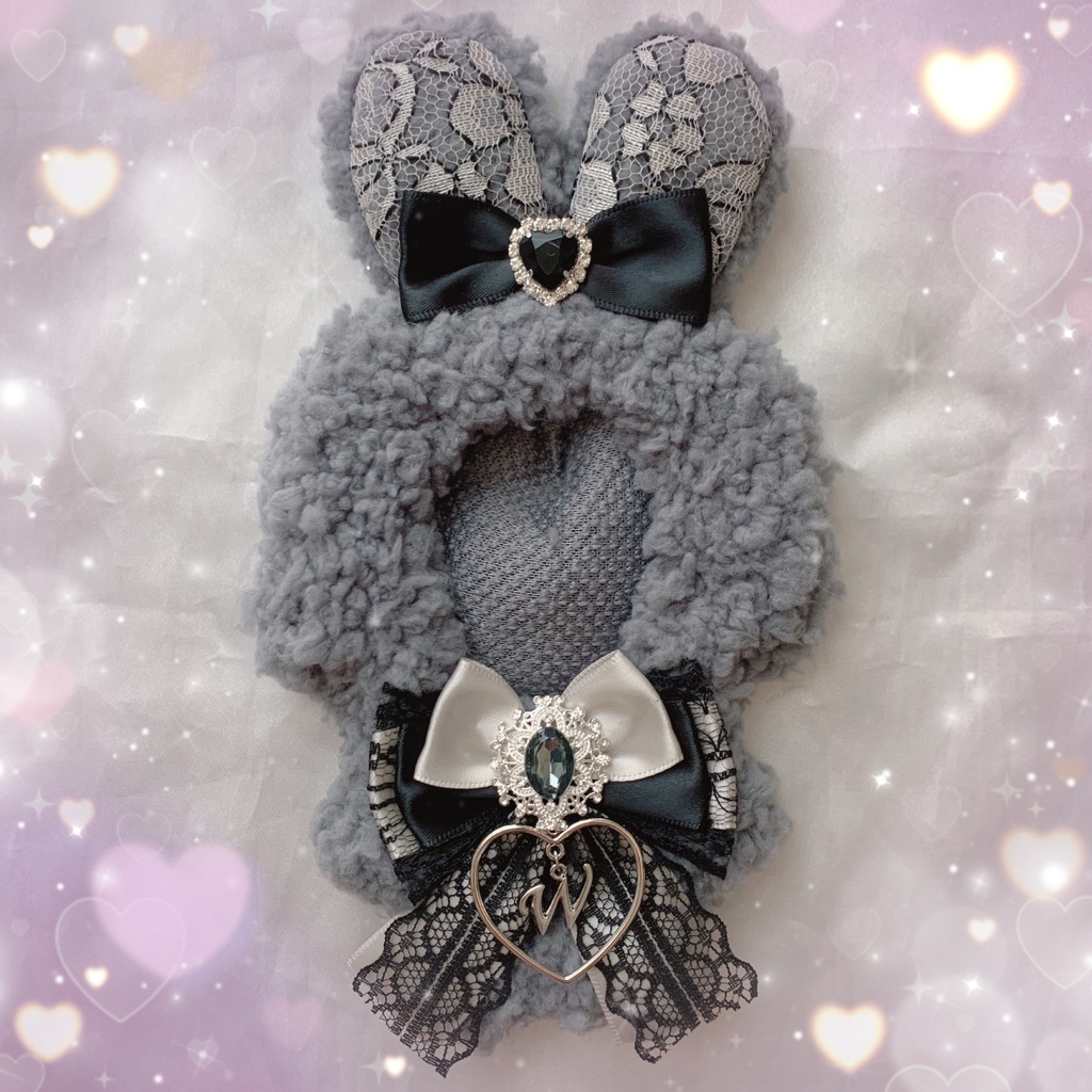 GLAY GLAY rabbit🐰🤍🩶 ぬい服♡