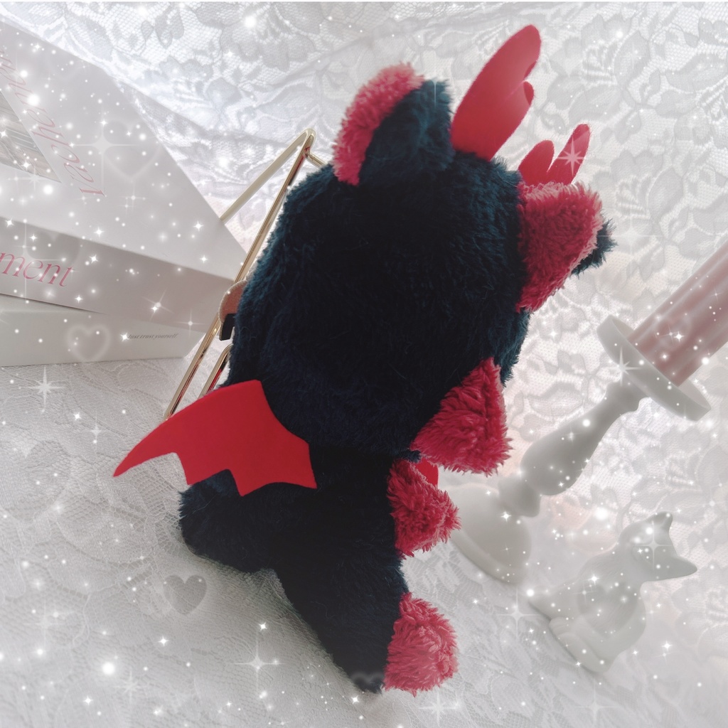 BLACK×RED DRAGON 🐉❤️🖤 ぬい服♡