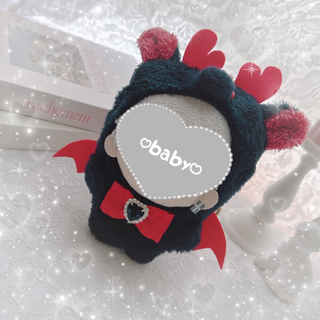 BLACK×RED DRAGON 🐉❤️🖤  ぬい服♡