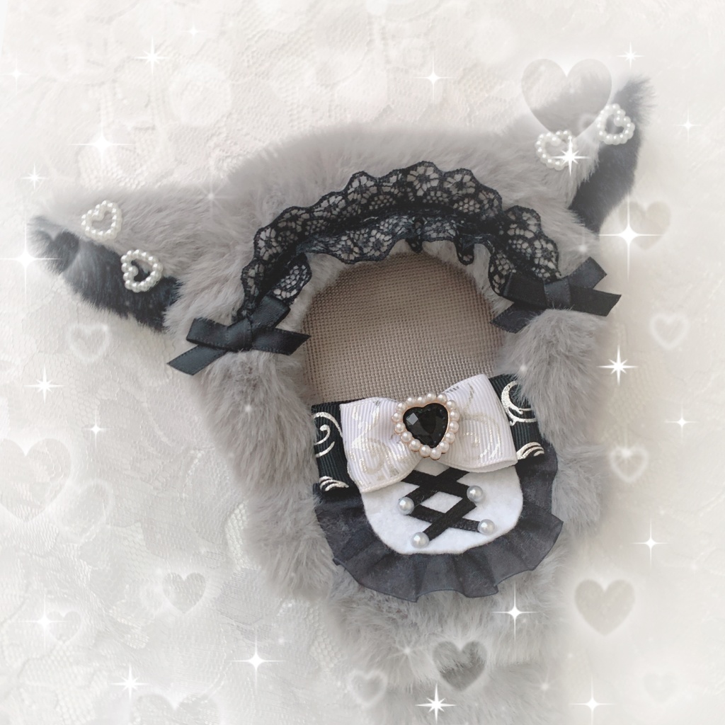 闇かわメイドウルフ(ᐢ⸝⸝˙Ⱉ˙⸝⸝ᐢ) ❤︎ ぬい服♡