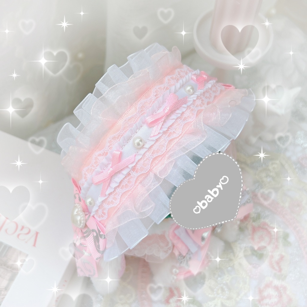 新作♡!! おすわり frill pink rabbit ♡⃛♡⃛