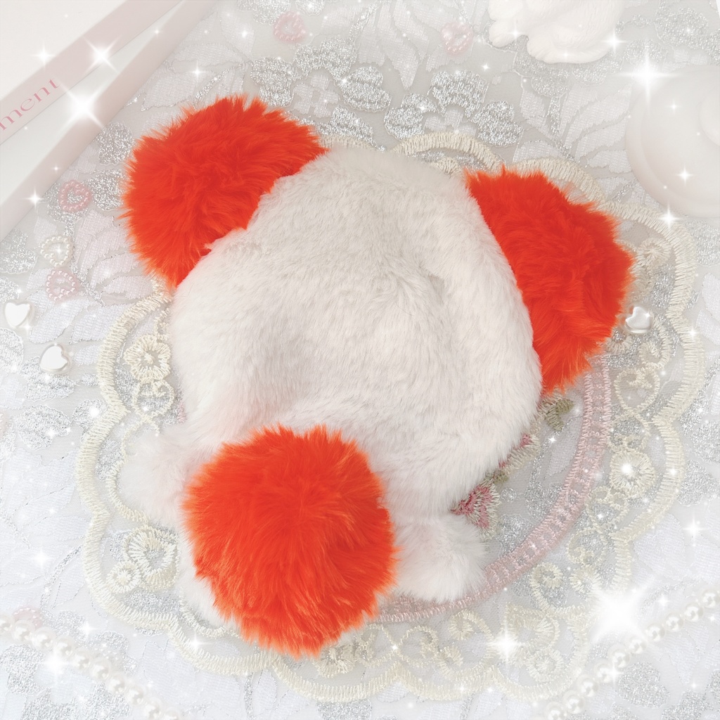 Orange くまたん (՞ ᵒ̴̶̷̤-ᵒ̴̶̷̤՞)🧡 ぬい服 ♡⃛♡⃛