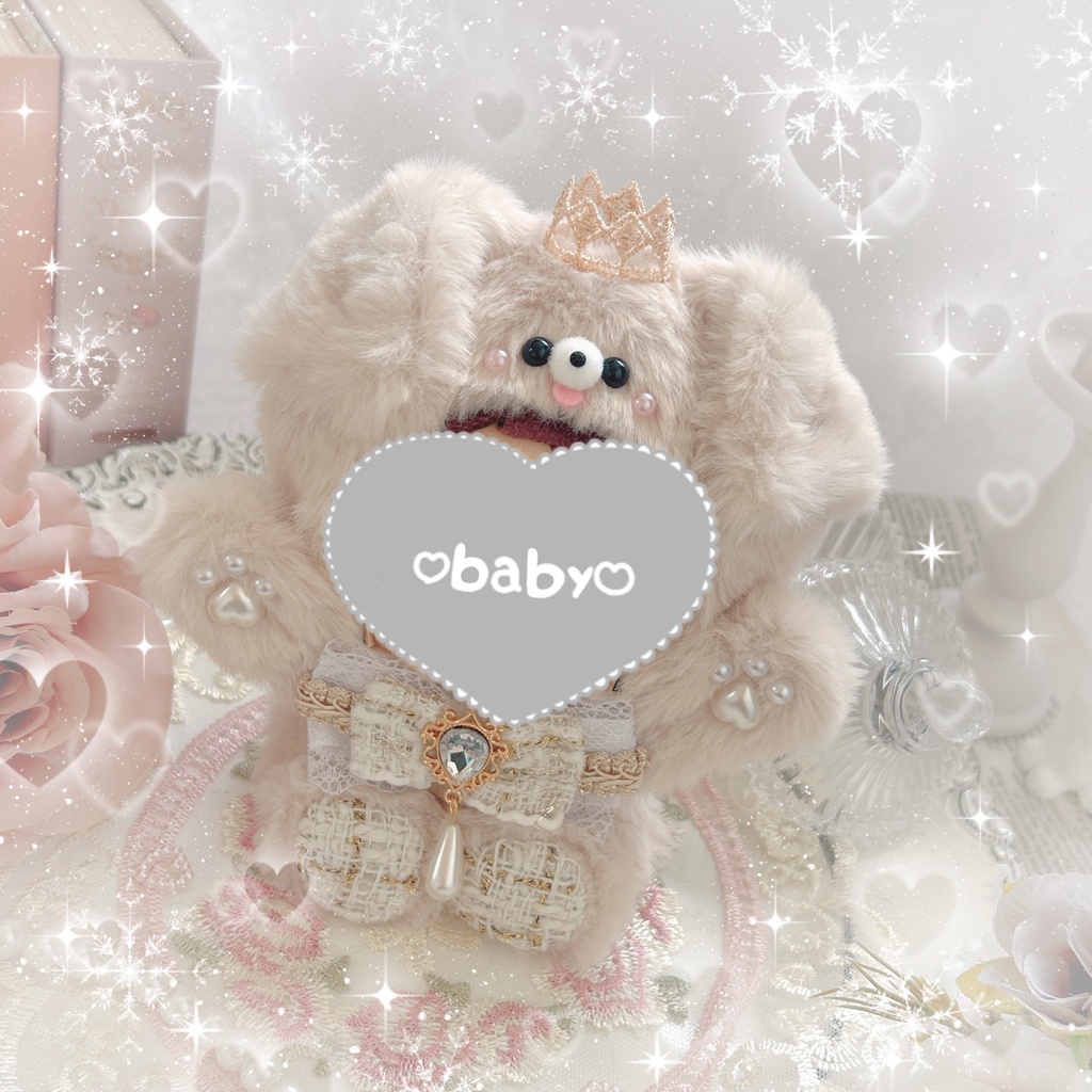 ハイタッチわんわん🐶🙌🏻💕 ぬい服♡