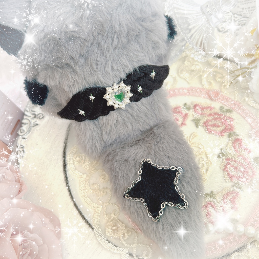 【新作】ハイタッチ ツンデレウルフたん ฅ^˶•̀д•́˶^ฅ💕 ぬい服♡