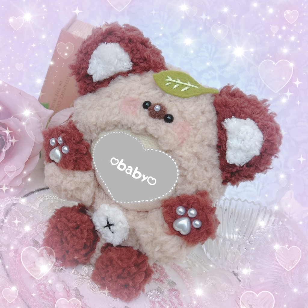 ハイタッチ ぽんぽん たぬきちくん ♥⟡.⋆ ぬい服♡