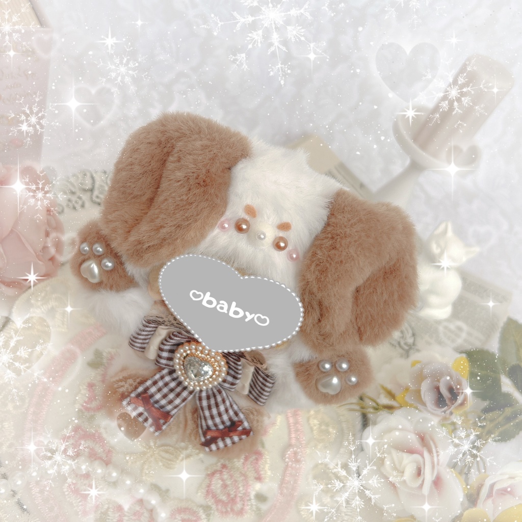 ハイタッチ まろ眉 わんわん(ᐡ•͈ ·̫ •͈ᐡ ) ぬい服♡