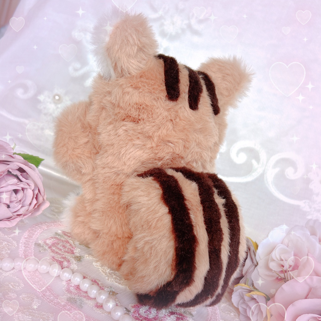 ハイタッチ リスさん✧︎*。 ぬい服♡*.+゜