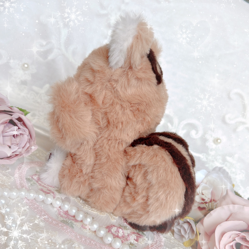 ハイタッチ リスさん✧︎*。 ぬい服♡*.+゜