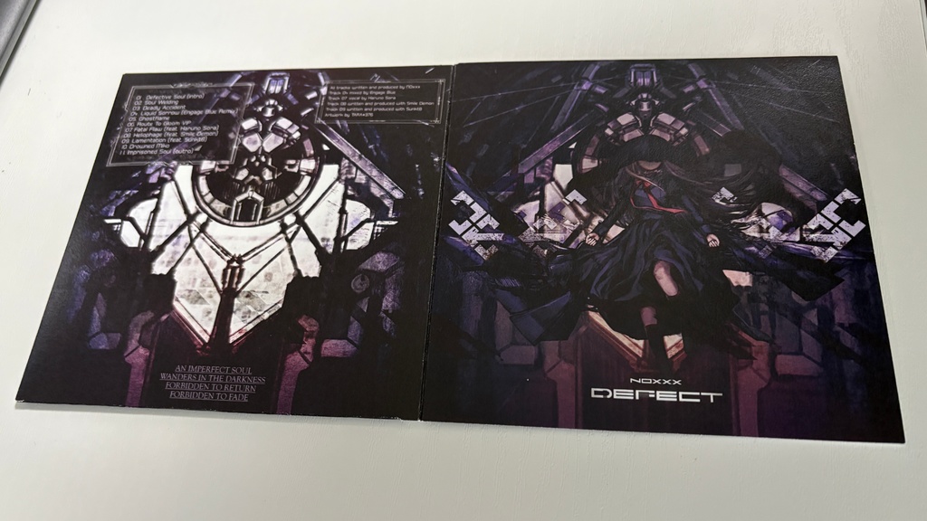 NOxxx 1st Album "DEFECT" Compact DIsk