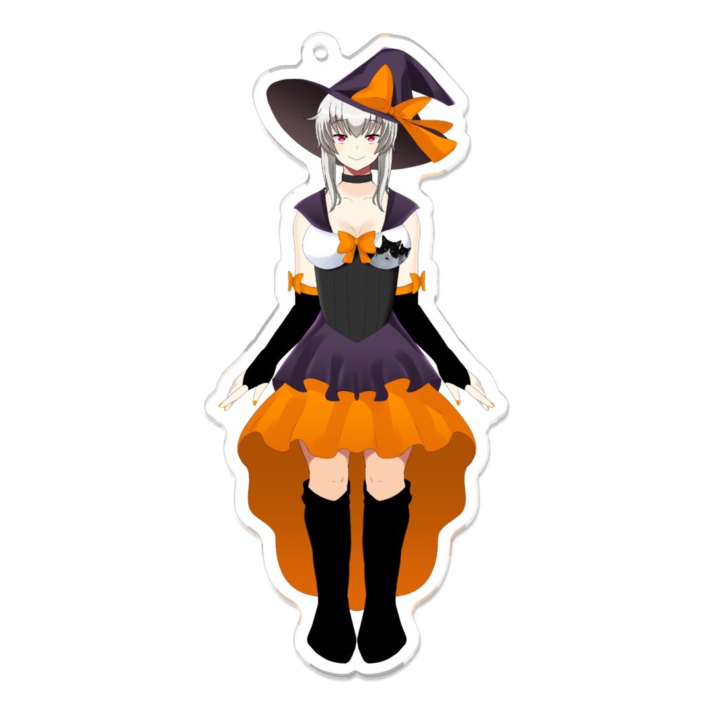 【ハロウィン衣装】なまかわねむ【アクリルキーホルダー】