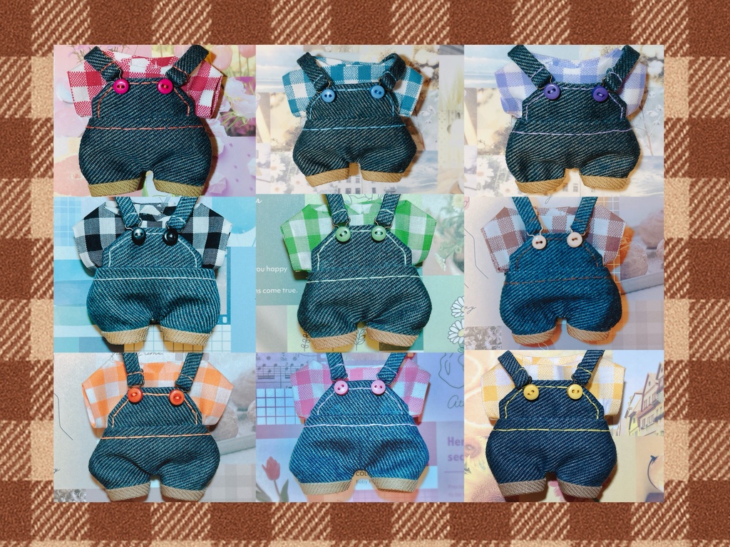 ケツが光るサロペット