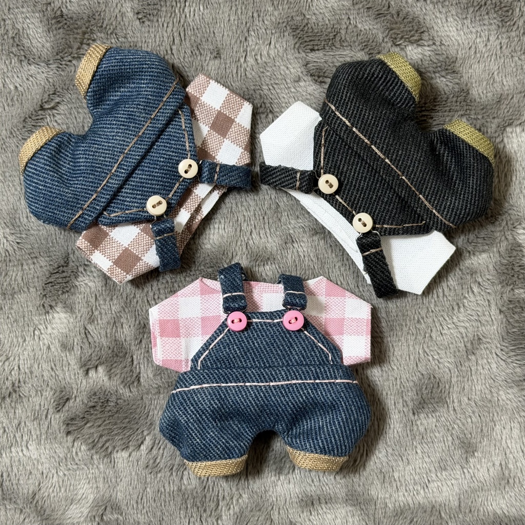 ケツが光るサロペット(肉球)