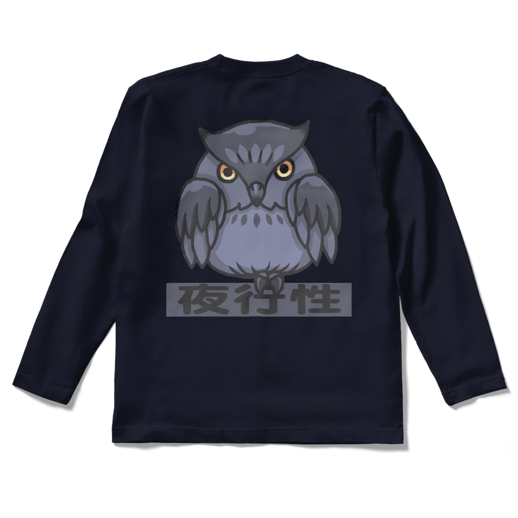 フクロウTシャツ