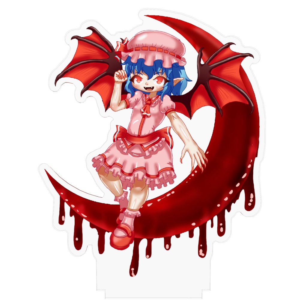 東方二次創作【血濡れ月】(※グロ注意?)