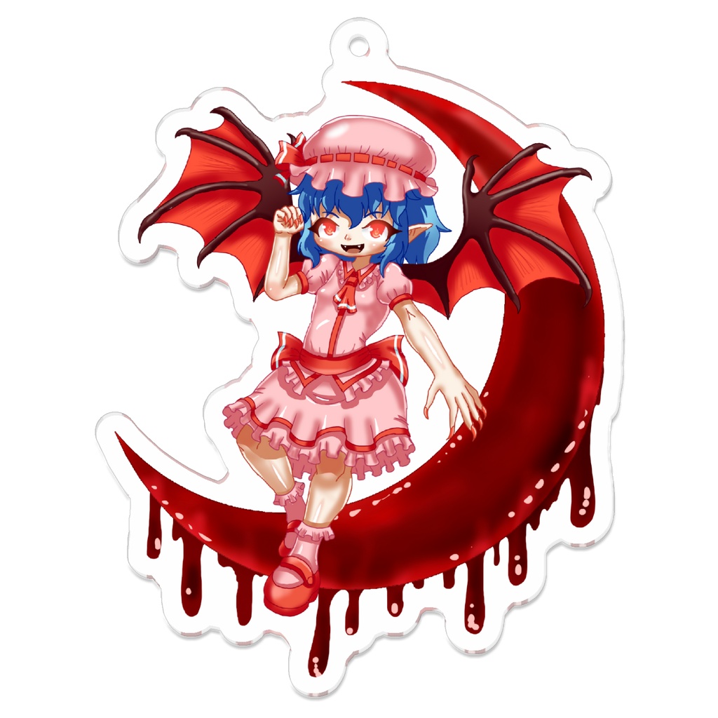 東方二次創作【血濡れ月】(※グロ注意?)