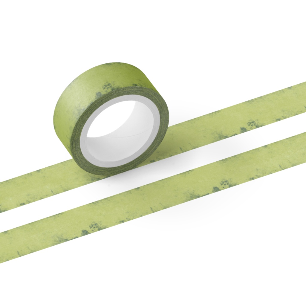グランジ風マスキングテープ 緑 Koukitoji On Booth Booth