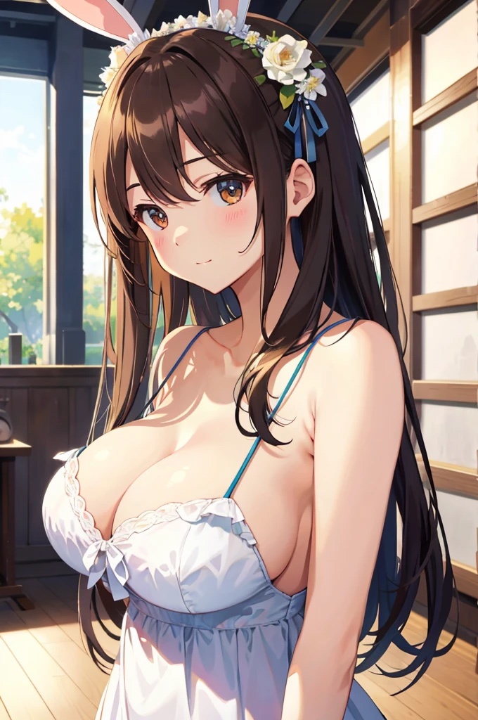 巨乳バニーガール美女【妄想イラスト美女図鑑vol.91】