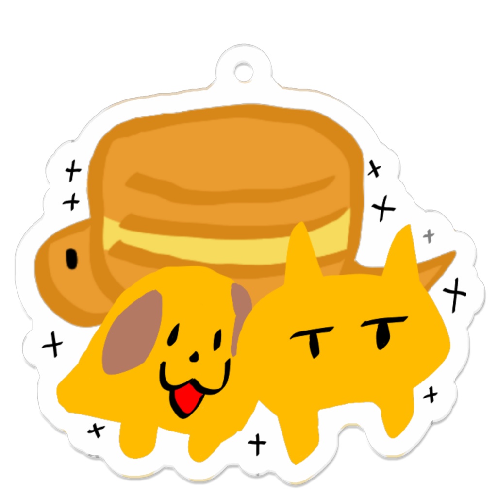 なかよしアクリルキーホルダー