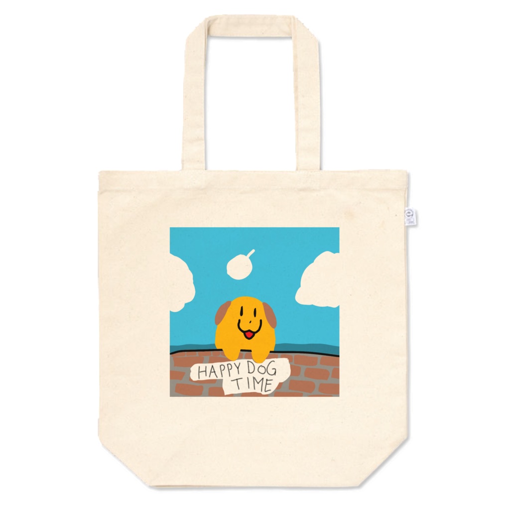 happydog time トートバッグM