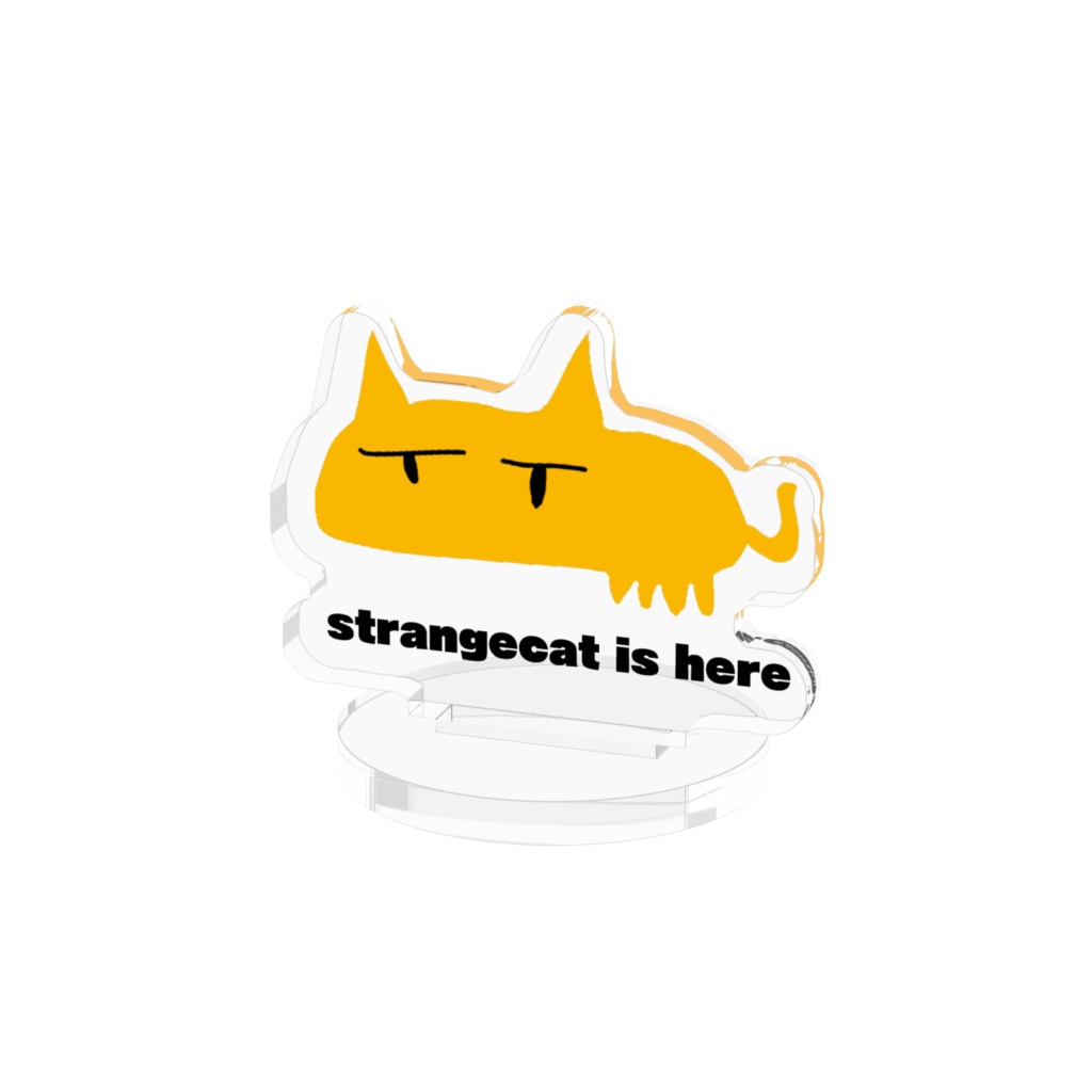 strangecat アクリルフィギュア