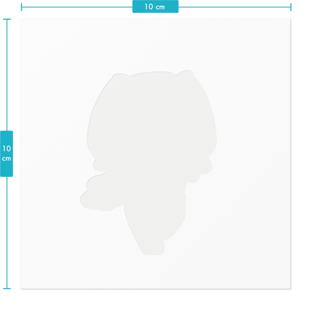 栞那ちゃんSDステッカー
