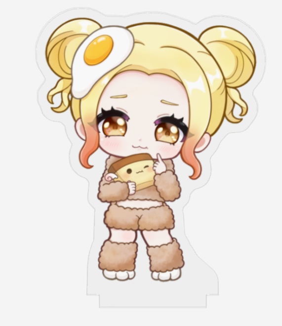 君乃たまご ３周年記念アクスタ かすてらちゃん