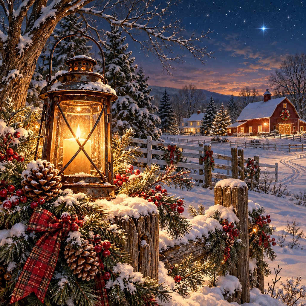 Nostalgic Country Christmas|カントリークリスマス デザインペーパー 5枚セット